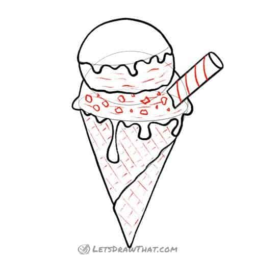 Drawing step: Add some textures